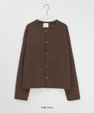 [unisex] Ronenki Color Over Round Cardigan