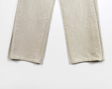 Dus Side Folding Pintuck Wide Cotton Pants
