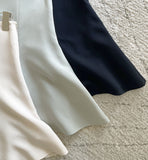 Seon Tweed Flare Mini Skirt