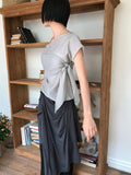 [SET] UNBALANCE TEE & SCARF