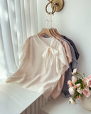 Gael Tencel Tie-neck Tulip Blouse