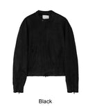 Nez suede biker jacket