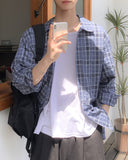 Monet Summer Check Shirt