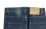 Chunky Damage Washing Denim Bootcut Pants