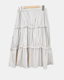 Hachu Tiered Midi Skirt