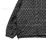 Sage Dot Boucle Hood Zip-Up