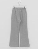 [BAONHAUS] Kathleen Banding Semi-Bootcut Pants