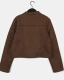 [Fur Lining] Tecum Suede Fur Mustang Jacket