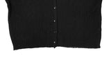 Myou V-neck See-through Button Cardigan