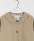[BAONHAUS] Hydrin Pocket Round Collar Cotton Jacket