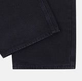 Aubert Lettering Wide Denim Pants