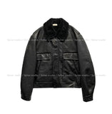 Betty Washed High Neck Buckle Mustang