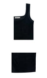 CORDUROY CROP SLEEVELESS