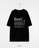 [unisex] Pelu Printing Over Short Sleeve Tee