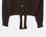 [MADE] Torin Mongle V-neck muffler cardigan set