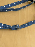 Yoonsi Dot Denim Mini Crossbody Bag