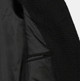 Shaki Tweed Round Jacket