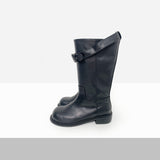 Tenua Buckle Strap Midi Boots
