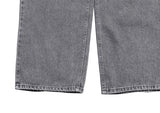 Tutu Gray Washing Denim Wide Pants