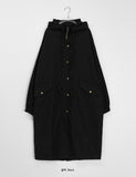 Roweti Cotton Over Long Hood Field Jacket
