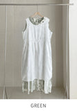 Hazel Pattern Sleeveless String One Piece