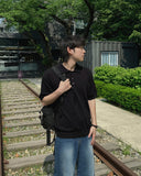 Three linen collar knit