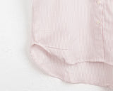 Romo Slim Fit Stripe Roll-Up Short Sleeve Shirt