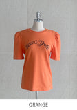 Vienna Lettering Puff Short Sleeve T-Shirt
