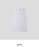 Edit tension ribbed sleeveless