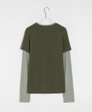 Jellu Layered Span Long Sleeve Tee
