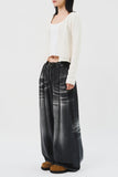 Shadow Back Pocket Maxi Denim