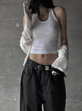 Stud Halter Sleeveless
