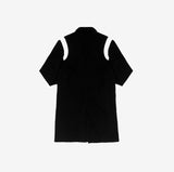 Zao Color Matching Long Coat