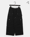 Ethyl Pocket Point Two Way Wide Cargo Pants