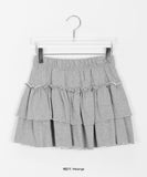 Yozen Tiered Layered Mini Skirt