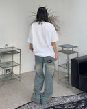 Diaren Patch Carpenter Denim Pants