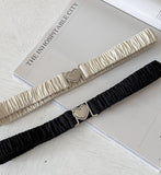 Lovell Quilting Padding Vest One Piece (Belt set)