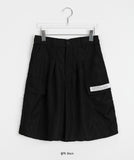 Kotone Banding Wappen Cargo Bermuda Pants