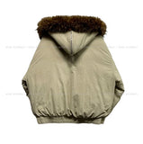 Mer Cape Duffle Fur Jumper