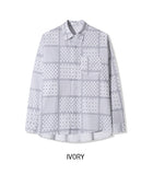 Dimen Paisley Tie Shirt