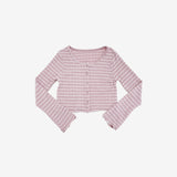 Morine Wave Cardigan + Skirt Set