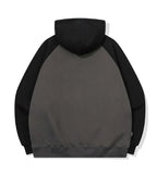 [2-WAY] Melody Patch Raglan Hood Zip-Up