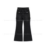 Zesty Cargo Bootcut Denim Pants