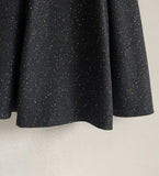 Marzel Pearl Wool Brushed Flare Skirt