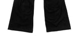 Buo Diagonal Cargo Pocket Cotton Bootcut Pants