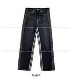 Trackline wide denim pants