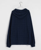 Ryuo Check Over Hood Shirt