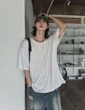 Roydi Over U-Neck Short Sleeve T-Shirt