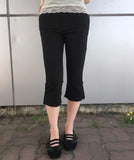 Latic Capri Slit Span Pants