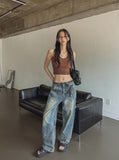 Roa strap ribbed sleeveless